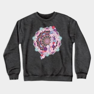 Floral Mandala Crewneck Sweatshirt